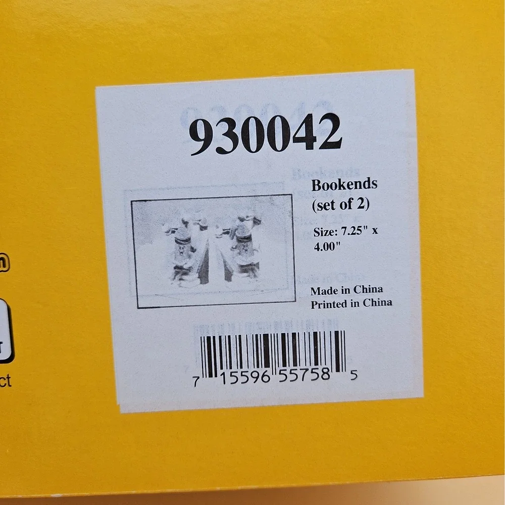 Crayola Goebel Bookends Binney & Smith Vintage 2005 Brand New NOS Crayons